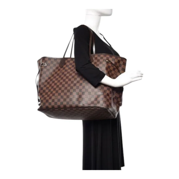 LOUIS VUITTON DAMIER EBENE NEO NEVERFULL GM - Picture 10 of 17